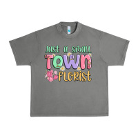 Tornado just a small town florist Urban Heavy Tee - MaliasSmallBusiness