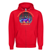 Red camping The Best Outdoor Activity Is Going Back Inside Zipper Hoodie - Bettercallsaul