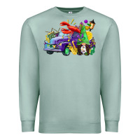Mardi Gras Gnome On The Truck Premium Sweatshirt | Teevron