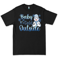 Black baby it's cold outside Premium Tee - AdoDesignShop