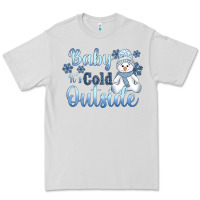 Dove Grey baby it's cold outside Premium Tee - AdoDesignShop