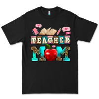 Black teacher mom Premium Tee - AdoDesignShop