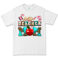 White teacher mom Premium Tee - AdoDesignShop