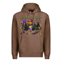 Chestnut parading with my gnomies Premium Hoodie - CowGirlArtShop