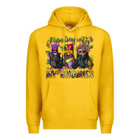 Lemon parading with my gnomies Premium Hoodie - CowGirlArtShop