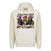 Oatmeal Heather parading with my gnomies Premium Hoodie - CowGirlArtShop