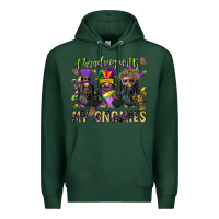 Sports Green parading with my gnomies Premium Hoodie - CowGirlArtShop