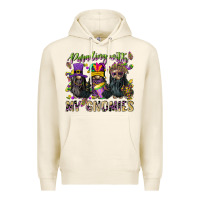 Tofu parading with my gnomies Premium Hoodie - CowGirlArtShop