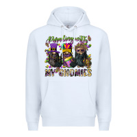White parading with my gnomies Premium Hoodie - CowGirlArtShop