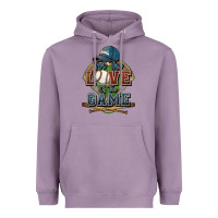 Lavender for the love of the game baseball Heavyweight Hoodie - HowdyJamesFarm