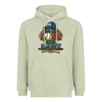 Matcha for the love of the game baseball Heavyweight Hoodie - HowdyJamesFarm