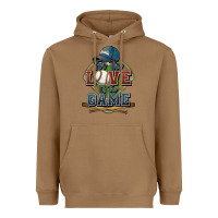 For The Love Of The Game Baseball Heavyweight Hoodie | Teevron