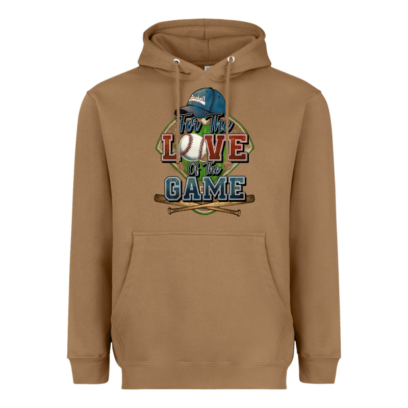 For The Love Of The Game Baseball Heavyweight Hoodie by HowdyJamesFarm | Teevron