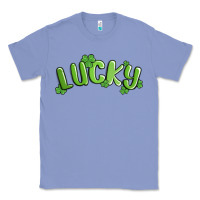 Colony Blue lucky st patricks day Classic Tee - MaliasSmallBusiness