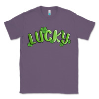 Lavender lucky st patricks day Classic Tee - MaliasSmallBusiness