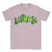 Lilac lucky st patricks day Classic Tee - MaliasSmallBusiness