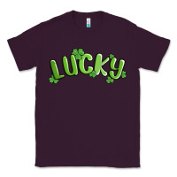 Plum lucky st patricks day Classic Tee - MaliasSmallBusiness