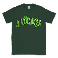 Sports Green lucky st patricks day Classic Tee - MaliasSmallBusiness