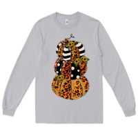 Moon Dust leopard pumpkin polka dot sunflower Long Sleeve Tee - JahusDesignShop