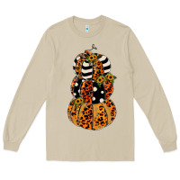 Mushroom leopard pumpkin polka dot sunflower Long Sleeve Tee - JahusDesignShop