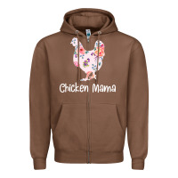 Chestnut Chicken Mama Zipper Hoodie - Bettercallsaul