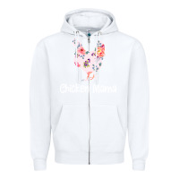White Chicken Mama Zipper Hoodie - Bettercallsaul