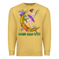 Antique Gold mardi gras cutie Premium Sweatshirt - CowGirlArtShop