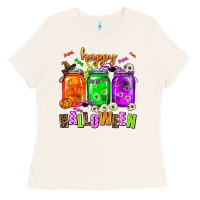 Bone happy halloween jars and horror Ladies Tee - AdoDesignShop
