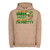 Pigment Burro buy me green beer and tell me i'm pretty Urban Hoodie - FaDigitalArtStudio