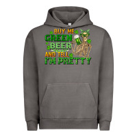 Pigment Tornado buy me green beer and tell me i'm pretty Urban Hoodie - FaDigitalArtStudio