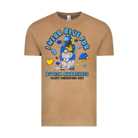 Vintage Camel i wear blue for autism awareness Vintage Tee - JahusDesignShop
