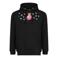 Black butterflies and mom Heavyweight Hoodie - TumblerDesignByShophia