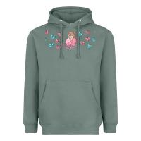 Sage butterflies and mom Heavyweight Hoodie - TumblerDesignByShophia