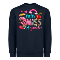 Navy little miss third grade Heavyweight Sweatshirt - NancyCooperArtShop
