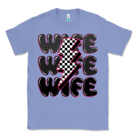 Colony Blue wife wife wife Classic Tee - MaliasSmallBusiness