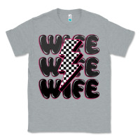 Heather Grey wife wife wife Classic Tee - MaliasSmallBusiness