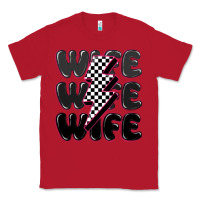 Red wife wife wife Classic Tee - MaliasSmallBusiness