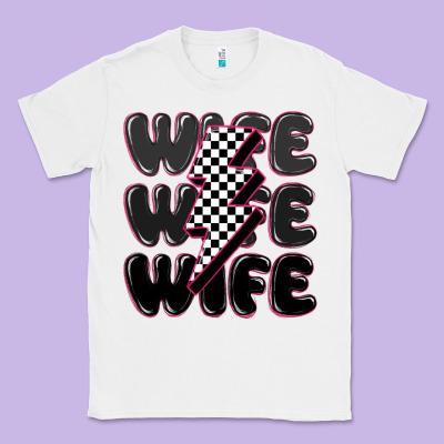 Wife Wife Wife Classic Tee Designed By Maliassmallbusiness