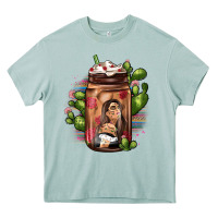 Arona mexican coffee cup cactus Heavy Core Tee - JahusDesignShop