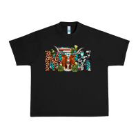 Black longhorn mom Urban Heavy Tee - AdoDesignShop