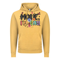 Vintage Mustard movie i'm gay Vintage Hoodie - MaliasSmallBusiness