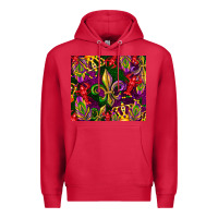 Cardinal mardi gras Premium Hoodie - CowGirlArtShop