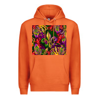 Carrot mardi gras Premium Hoodie - CowGirlArtShop