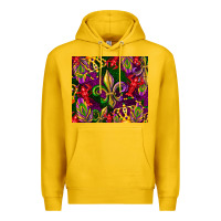 Lemon mardi gras Premium Hoodie - CowGirlArtShop