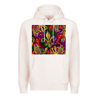 Pale Pink mardi gras Premium Hoodie - CowGirlArtShop