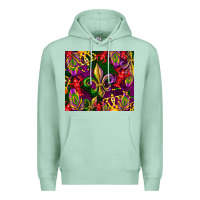 Seafoam mardi gras Premium Hoodie - CowGirlArtShop