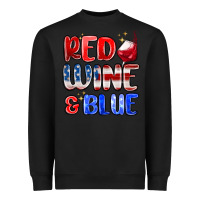 Black red wine and blue Heavyweight Sweatshirt - MaliasSmallBusiness
