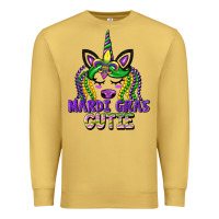 Antique Gold mardi gras cutie unicorn Premium Sweatshirt - CowGirlArtShop