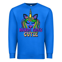 True Royal mardi gras cutie unicorn Premium Sweatshirt - CowGirlArtShop