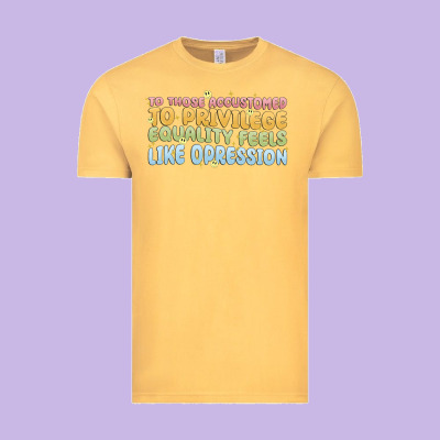 To Those Accustomed To Privilege Vintage Tee Designed By Maliassmallbusiness